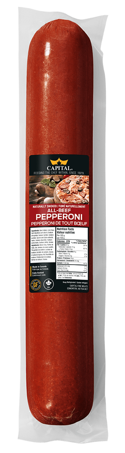 Capital Fine Meats - All Beef Pepperoni
