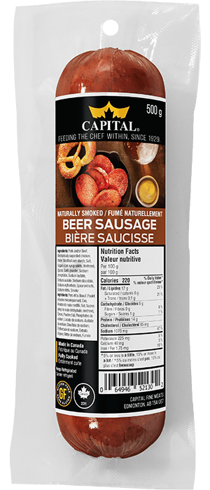 Capital Fine Meats - Beer Sausage 500g