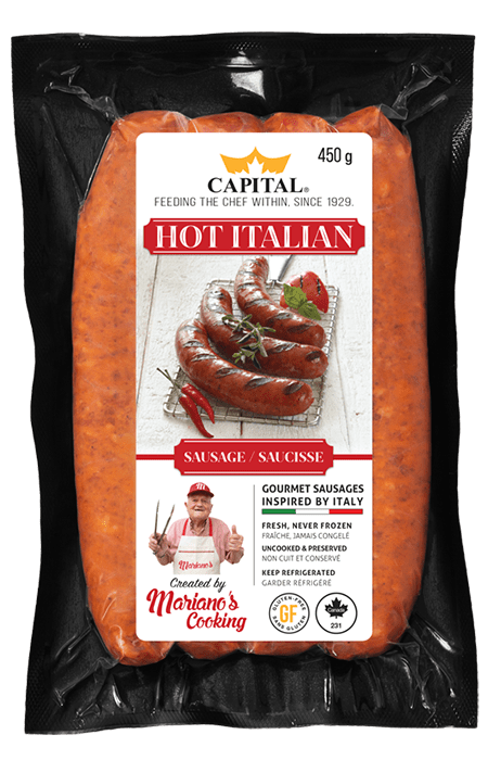 Capital Fine Meats - Hot Italian Sausage