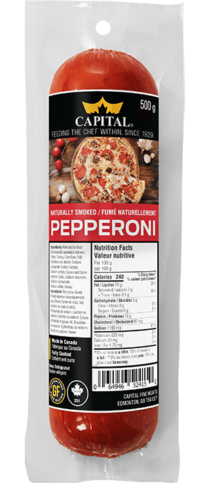 Capital Fine Meats - Pepperoni 500g