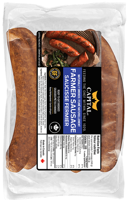 Capital Fine Meats - Smoked Farmer Sausage