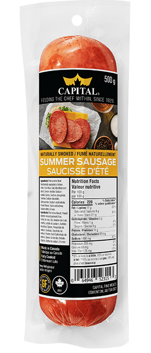 Capital Fine Meats - Summer Sausage 500g
