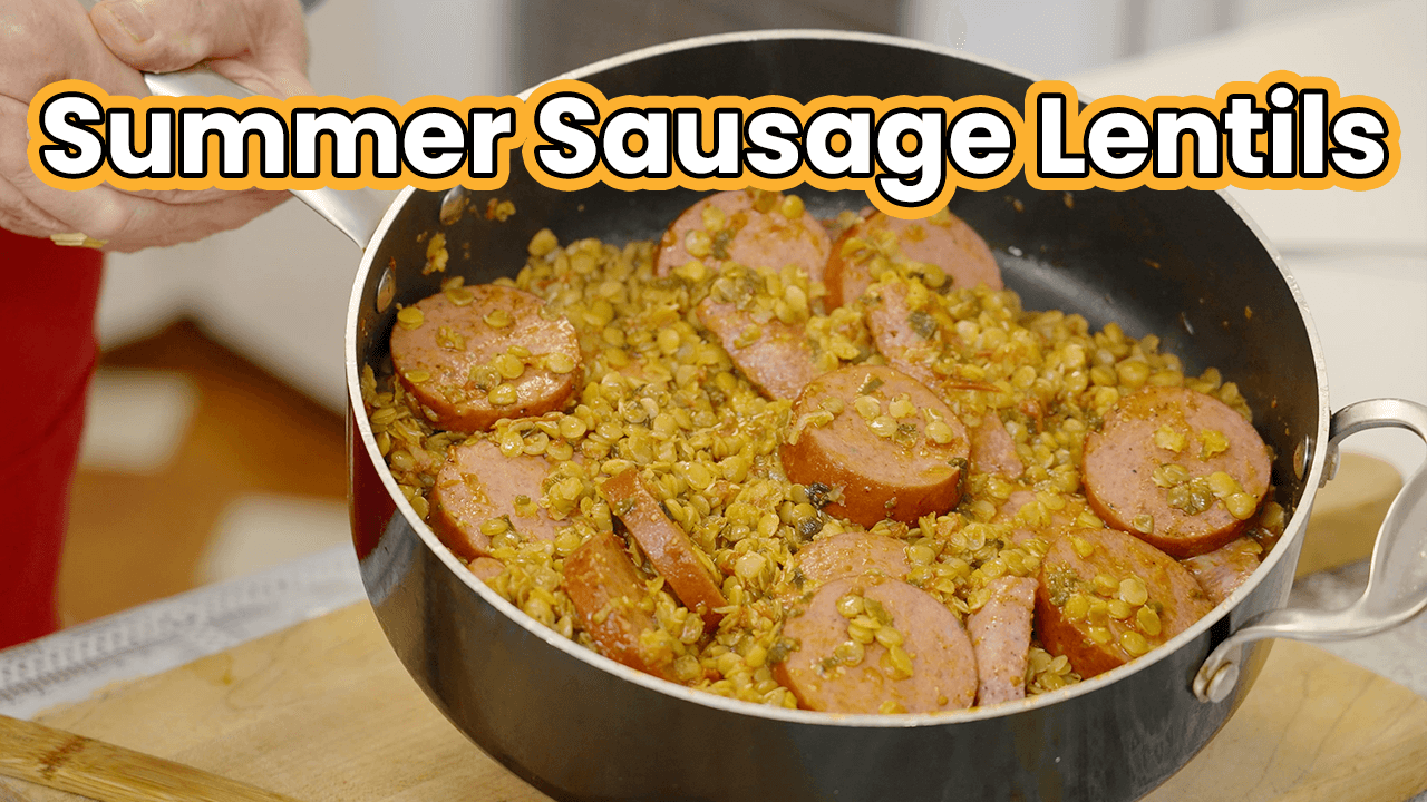 Lentils With Summer Sausage | Capital Fine Meats