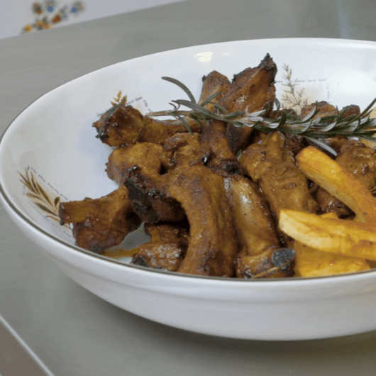 Pork Ribs & Homestyle Fries