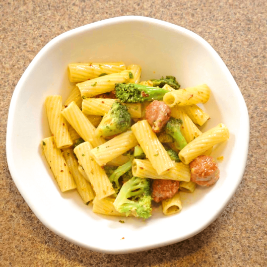 Pasta with Broccoli and Sausage