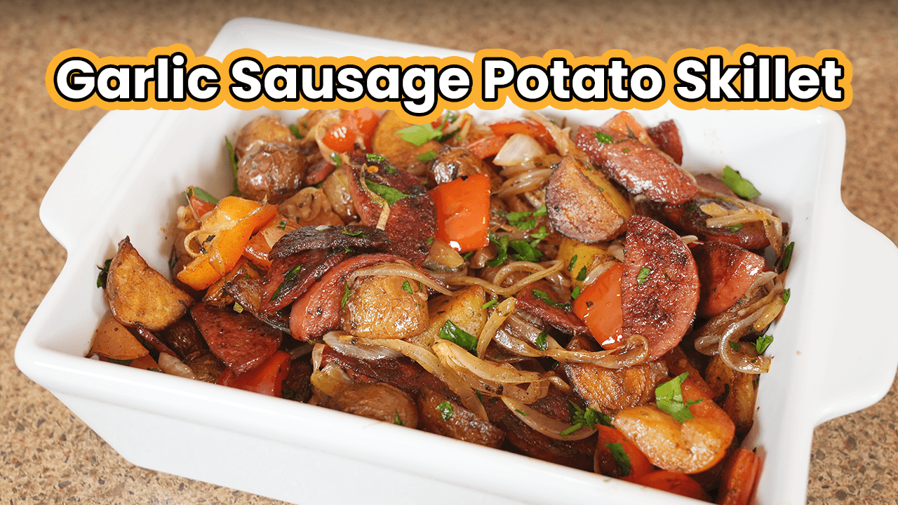 Garlic Sausage & Potato Skillet | Capital Fine Meats